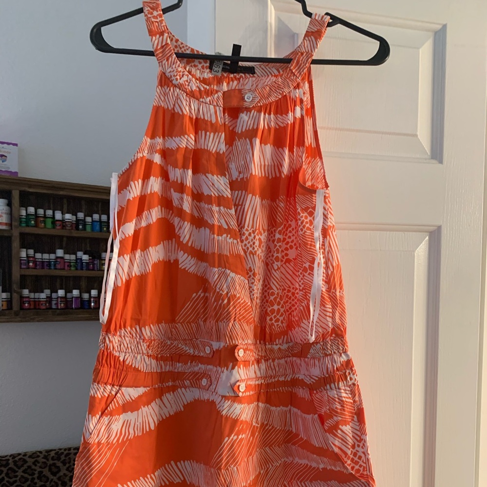 Bcbg romper with pockets